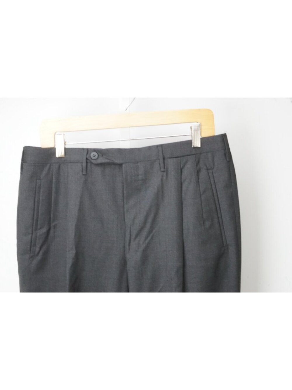 Rota Parma Solid Gray 100% Wool Dress Pants Sz 50R EU BRAND NEW